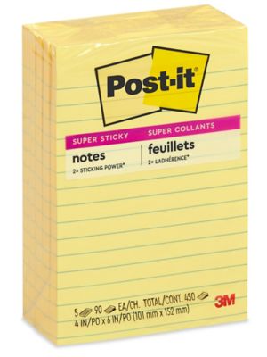 3M Post-it® Notes - Original, 3 x 3, Assorted Pastels S-17272 - Uline