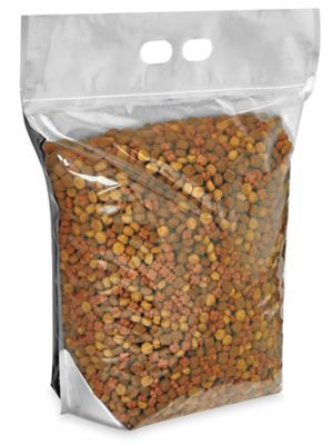 Jumbo Stand-Up Barrier Pouches - 17 x 20 x 6 1/4", Matte Black Back S-25420BLB