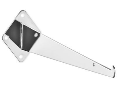 Shelf Bracket Wall Mount Accessories - 12", Chrome S-25426C