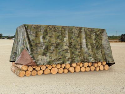 Camouflage Heavy Duty Woven Tarp - 16 x 20' S-25428