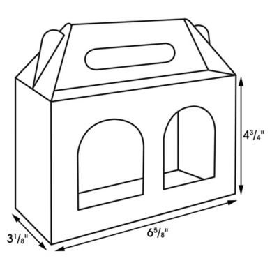 Plastic Boxes - 6 x 4 x 2