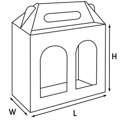 Gable Boxes with Window