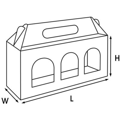 Gable Boxes with Window