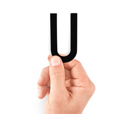 3" Die-Cut Vinyl Letter Labels - "U" S-25443-U