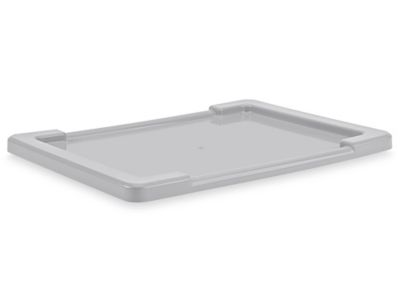 Cross-Stack Tub Lid - 24 x 17", Gray S-25445GR