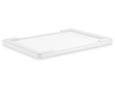 Cross-Stack Tub Lid - 24 x 17", White S-25445W