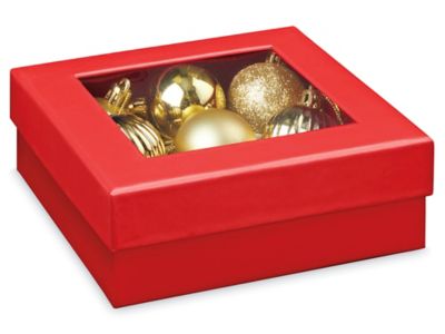Cajas para regalos con ventana 19x11x3cm