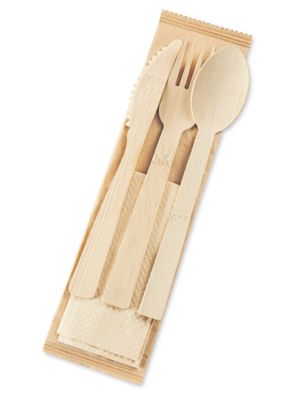 4-in-1 Bamboo Utensil Kit S-25472