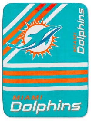 NFL Blanket - Miami Dolphins S-25475MIA - Uline