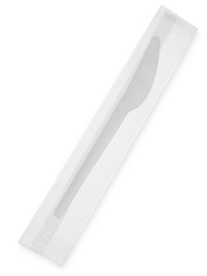 Individually Wrapped CPLA Knife - Bulk Pack S-25488