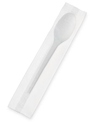 Individually Wrapped CPLA Spoon - Bulk Pack S-25489