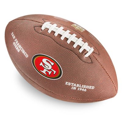 SAN FRANCISCO 49ERS 4 INCH TRIANGULAR NFL FOOTBALL PATCH – UNITED