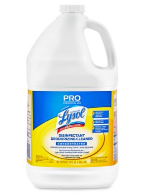 Professional LYSOL® Brand Disinfectant Heavy-Duty Bathroom Cleaner  Concentrate, Lime, 1 gal Bottle