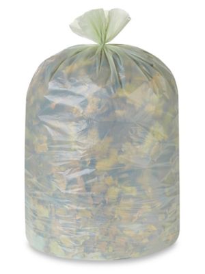 Biotuf Compostable Can Liners, 23 to 30 gal, 1 mil, 28 x 45, Green, 125-carton