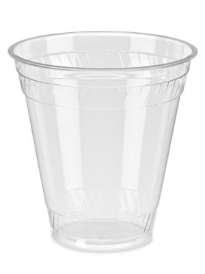 Uline Crystal Clear Plastic Cups - 12 oz