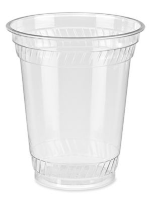 Uline Crystal Clear Plastic Cups - 16 oz
