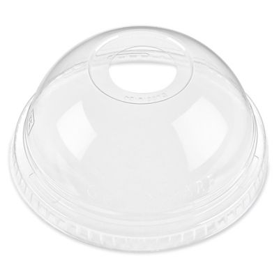 Greenware&reg; Compostable Clear Lids - 12, 16 & 20 oz, Dome S-25566