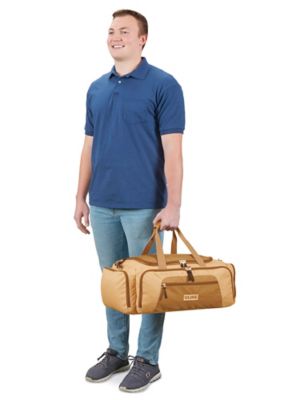 Duffel Bag Tan S 25613T Uline