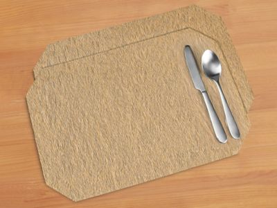 Peasant Mats™ Placemats Kraft S25626KRFT Uline