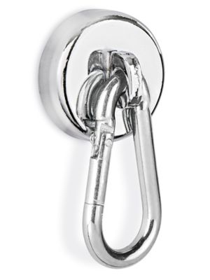 Magnetic Hook - Carabiner, 35 lb Capacity S-23103 - Uline