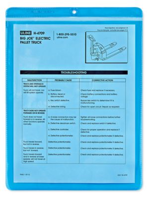  Color Tinted Vinyl Envelopes - 9 x 12"
