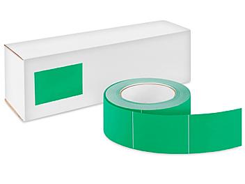 Blank Inventory Rectangle Labels - Kelly Green, 2 x 3" S-2568GR