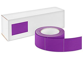 Blank Inventory Rectangle Labels - Purple, 2 x 3" S-2568PUR