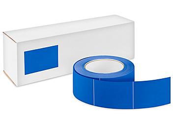Blank Inventory Rectangle Labels - Royal Blue, 2 x 3" S-2568RY