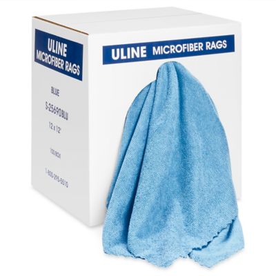 Uline Microfiber General Purpose Towels - Red S-17975 - Uline