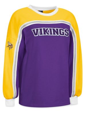 Ladies' NFL Crewneck - Minnesota Vikings, Small S-25692MIN-S
