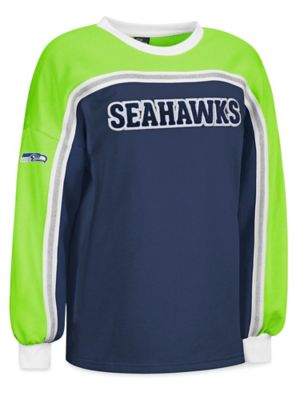 Ladies' NFL Crewneck - Seattle Seahawks, Small S-25692SEA-S - Uline