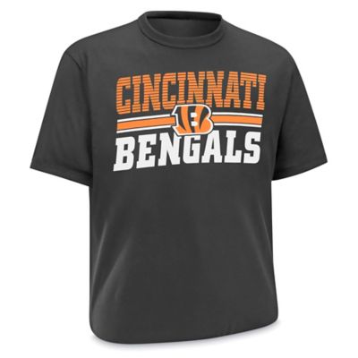 NFL T Shirt Cincinnati Bengals Large S 25697CIN L Uline