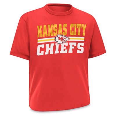 NFL T-Shirt - Kansas City Chiefs, 2XL S-25697KAN2X - ULINE