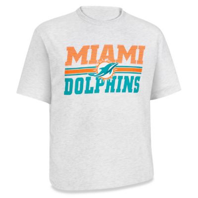 NFL T-Shirt - Miami Dolphins, Large S-25697MIA-L - Uline