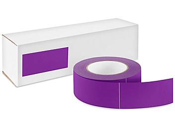 Blank Inventory Rectangle Labels - Purple, 2 x 4" S-2569PUR