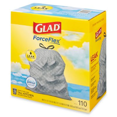 Glad® ForceFlex® Fresh Scent Trash Bags - 13 Gallon S-25708 - Uline