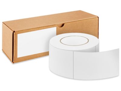 Blank Inventory Rectangle Labels - White, 3 x 5" S-2570W