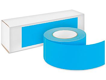 Blank Inventory Rectangle Labels - Light Blue, 3 x 9" S-2571LB