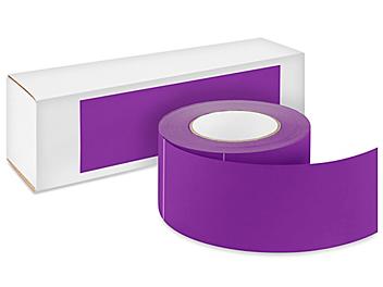 Blank Inventory Rectangle Labels - Purple, 3 x 9" S-2571PUR
