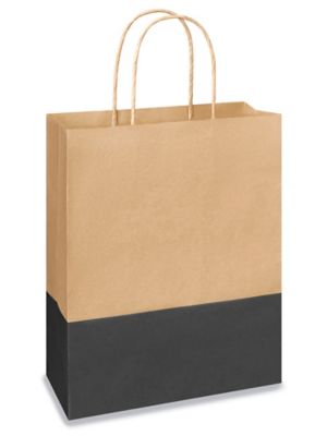  Trendy Paper Shopping Bags - 8 x 4 1/2 x 10 1/4", Cub
