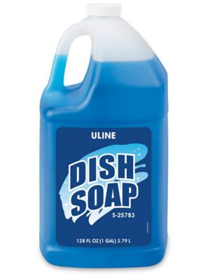 Uline Dish Soap - 1 Gallon Bottle S-25783