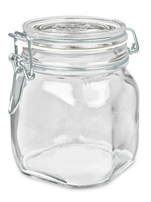 Bale Wire Glass Jars - 24 oz S-25790