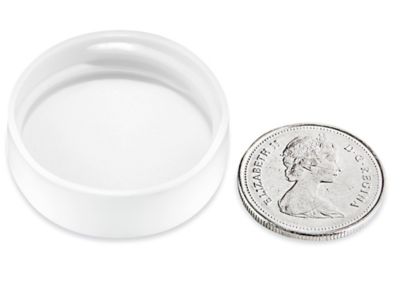 Smooth Polypropylene Caps Bulk Pack - 33/400, White S-25870B-W