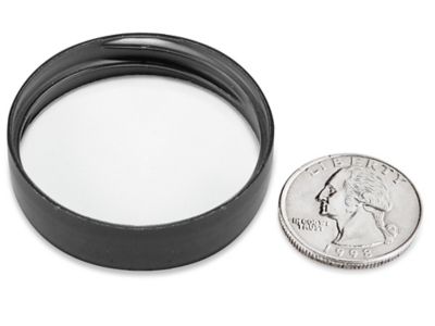 Smooth Polypropylene Caps - 43/400, Black S-25871BL