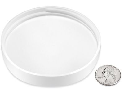 Smooth Polypropylene Caps - 83/400, White S-25876W