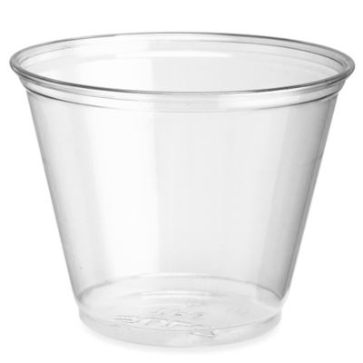 Uline Crystal Clear Plastic Cups - 7 oz S-23409 - Uline