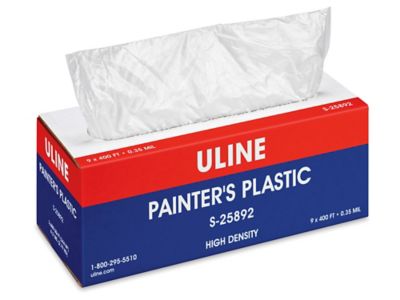 Uline Painter's Plastic - 9' x 400' S-25892