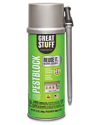 Great Stuff™ Expanding Foam Sealant - Pestblock, 12 oz S-25906 - ULINE