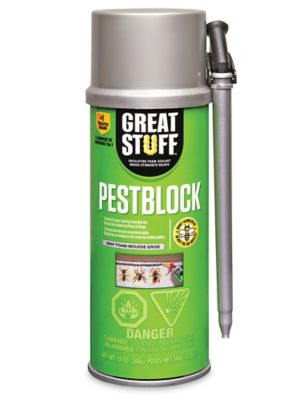 Great Stuff™ Expanding Foam Sealant - Pestblock, 12 oz S-25909 - Uline