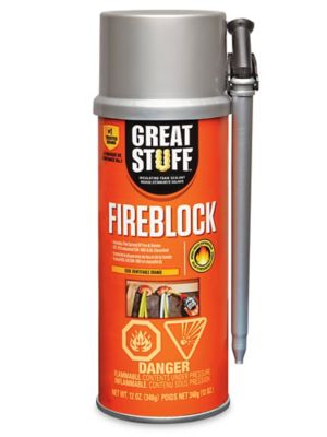 Great Stuff™ Expanding Foam Sealant - Fireblock, 12 oz S-25910 - Uline